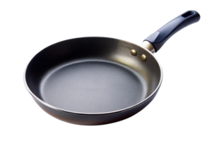 Premium frying pan featuring a sleek nonstick coating, designed for everyday cooking and effortless food release png
