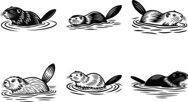 Beaver Shape Illustration vector