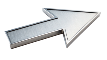 an arrow pointing in the direction of the arrow on a transparent background png