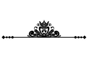 Decorative Nature Silhouette Frame vector