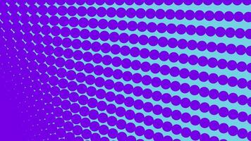 Dotted Transition Animation Loop 4K Black and Blue Halftone Dots Background Seamless Motion Mask for Editing, VFX, Overlays, Presentations, Green Screen Effects video