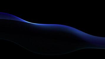 Futuristic glowing wave animation abstract digital background vibrant energy flow colorful light motion smooth gradient neon blue purple spectrum dynamic technology design high-tech artistic visuals video