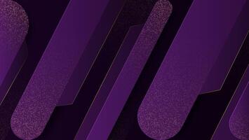 Abstract Geometric Pattern with Purple and Gold Elements vector