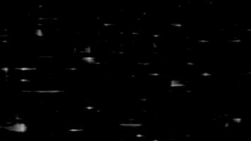Blurry Dust and Scratches Particles Moving Slowly on a Dark Background video