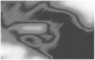 Halftone noise stipple effect grainy gradient engraved texture bitmap dot background vector