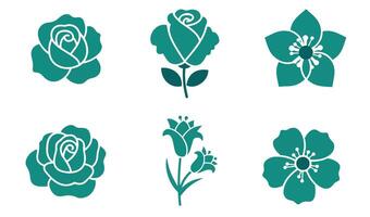Elegant Rose and Blooming Floral Art for Beautiful Digital Creations vector