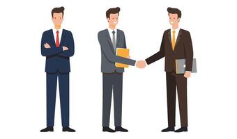 Manager Presenting Data in Boardroom with Professional Business Team vector
