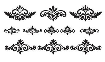 Ornamental Border Design Collection with Timeless Vintage Border Ornament Patterns vector