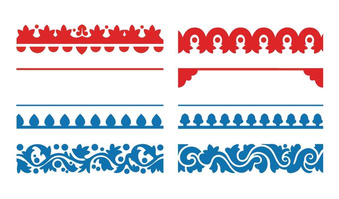 Vintage Border Ornament and Ornamental Border Design Collection for Creatives