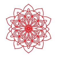 Hand-Drawn Mandala Line Art with Unique and Complex Designs for Zen Practices vector