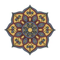 Beautiful Mandala Outline with Abstract and Geometric Features for Digital Creations vector