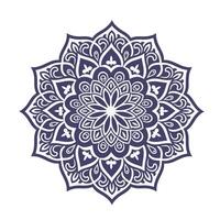 Floral Mandala Pattern with Abstract Mandala Shape and Decorative Style vector
