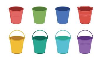Empty Storage Water Tub for Multi Purpose Use vector