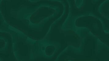 Dark Green Liquid Abstract Background with Smooth Flowing Texture video