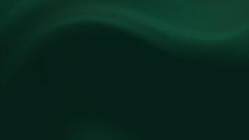Abstract Dark Green Gradient Background with Smooth Flowing Waves video