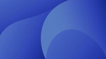 Abstract Blue Wavy Background with Gradient Beautiful Design Elements vector