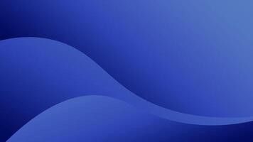 Abstract Blue Gradient Design with Smooth Curved Shapes and Subtle Shadows vector