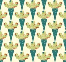 carrot fabric custom fabric vector