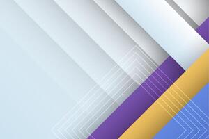 Abstract geometric background with layered shapes vector