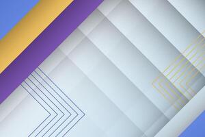 Abstract 3d geometric background design vector