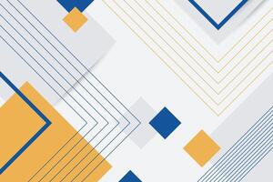 Abstract geometric background design with linees and squares vector