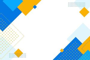Simple geometric background design vector