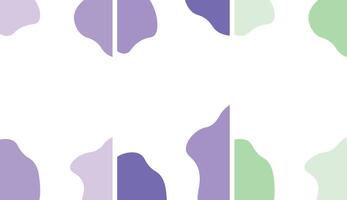 set of abstract creative backgrounds in minimal trendy style with copy space for text vector