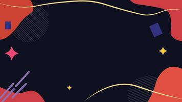 Abstract modern dynamic geometric Shape colors background. Grainy texture background style vector