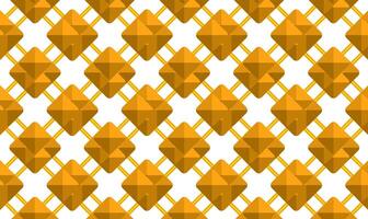 Golden Diamond Pattern Background with Geometric Texture vector