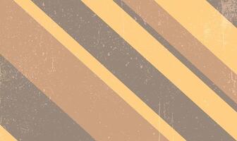 Vintage Diagonal Stripes Background with Grunge Texture vector