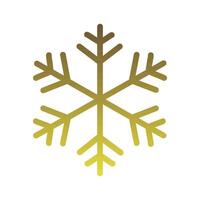 Snowflake icon isolated on white background for your web and mobile app design. Winter frost logo concept. vector
