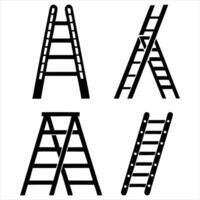 Ladder with Steps Design vector