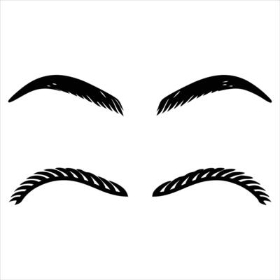 Elegant Eyebrow Outline