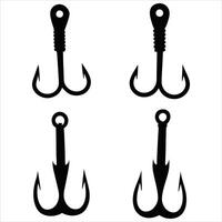 Realistic Fish Hook Illustration vector