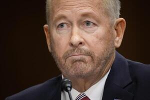 Ronald Johnson, Trump's pick to be Ambassador to Mexico, during a nomination hearing before the Senate Committee on Foreign Relations in Washington, DC, March 13, 2025. editorial_image