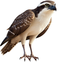 Majestic Osprey Bird Sharp Eyes Powerful Talonses png