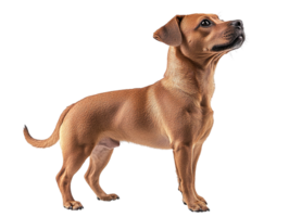 Dog side view isolated on a transparent background png