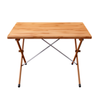 Folding table isolated on transparent background png