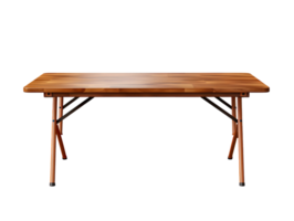 Folding table isolated on a transparent background png