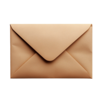 Envelope with a Classic Design isolated on transparent background png