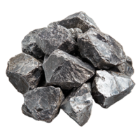 Exploring Rough Nickel Ore isolated on transparent background png