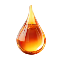 Illustration of oil drop isolated on transparent background png