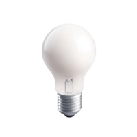 Light Bulb Isometric 3D Illustration isolated on transparent background png