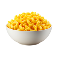 Mac and Cheese isolated on transparent background png