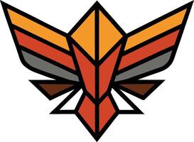 The logo for the team is a red, orange and gray design vector