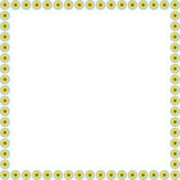 Colorful stylish geometric square frame. empty frame for text. Modern Art baby shower vector