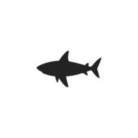 abstract shark icon for technology and innovation concepts vector