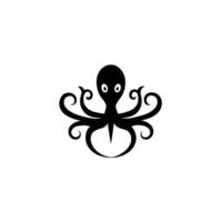 abstract octopus icon for technology and innovation concepts vector