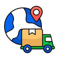 A perfect design of global delivery location vector