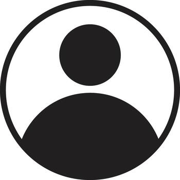 High resolution default profile picture icon 2 vector